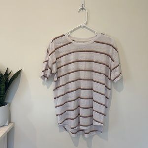 Carly Jean Los Angeles striped shirt (S)